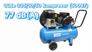 Güde 335/10/50 olejový kompresor - 50097