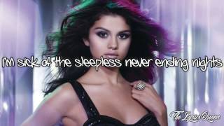 Selena Gomez &amp; The Scene - Sick Of You [Lyrics] HD