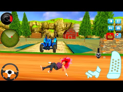 cargo tractor trolley simulator-farming tractor Cargo mountain drive gameplay#7 AdventureGameplaysTv