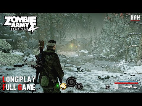 Zombie Army 4: Dead War | All DLC | Full Game | Hard Mode | Walkthrough Gameplay No Commentary