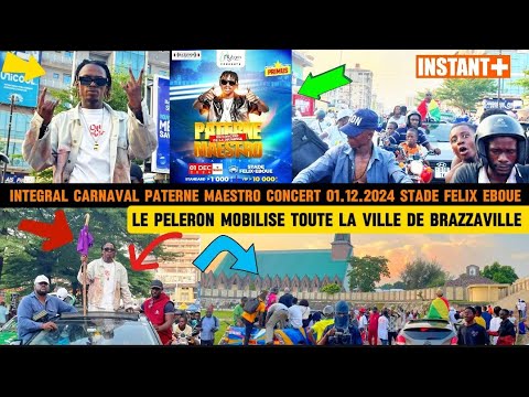 Direct 🔴 Intégral CARNAVAL Paterne Maestro CONCERT STADE FELIX EBOUE