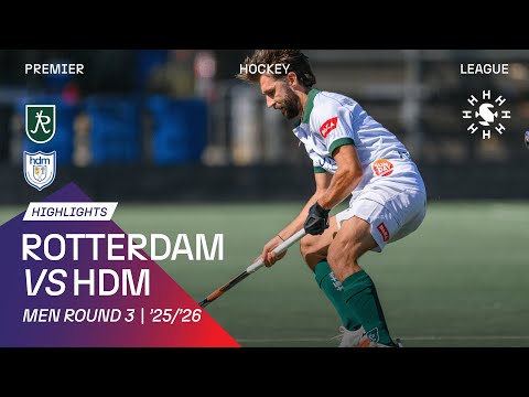 Goals flowing in Rotterdam 🌊 ROT – HDM 🏑 Tulp Hoofdklasse Men ‘25/’26 | Highlights