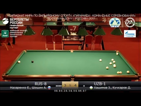 CM2017 RUS-8 (Назаренко Е., Шошин А.)  -  UZB-1 (Хашимов З., Кучкаров Д.)
