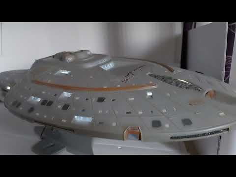 Old Model of USS Voyager