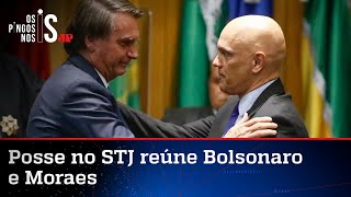 Bolsonaro e Moraes ficam frente a frente após operação da PF contra empresários