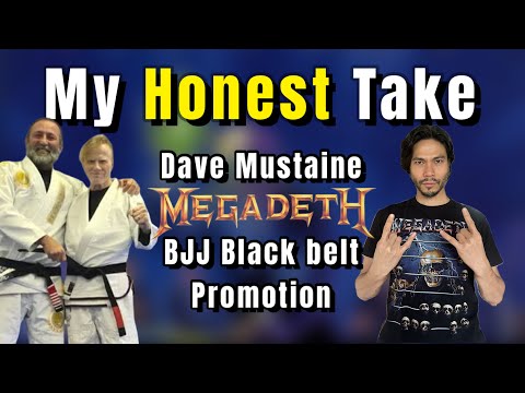 Dave Mustaine Gets His BJJ Black Belt at 63 — My Honest, Unfiltered Take