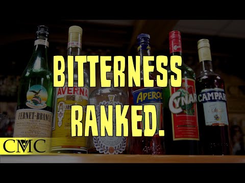Amaro Bitterness, Ranked.