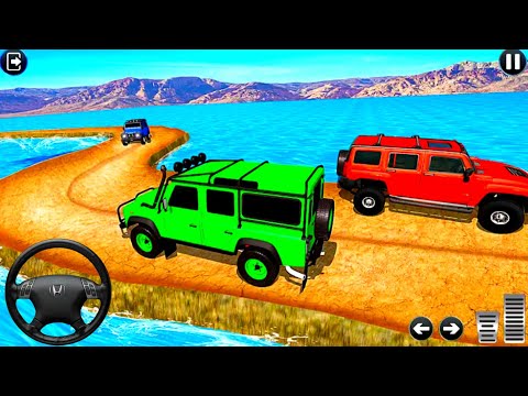 Offroad Jeep Stunt: Offroad Sim🚙🌈 - New Car Games 2021- Gameplay 2 - Mobile Games - Android Gameplay