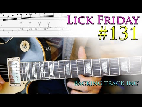 Guitar Lesson Lick Friday Week 131 - 16th note pattern in Em