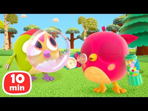 Cartoons für Kleinkinder - HopHop die Eule Kompilation. Lehrreicher Zeichentrickfilm