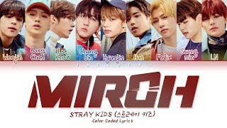 Stray Kids - MIROH (Color Coded Lyrics Eng/Rom/Han