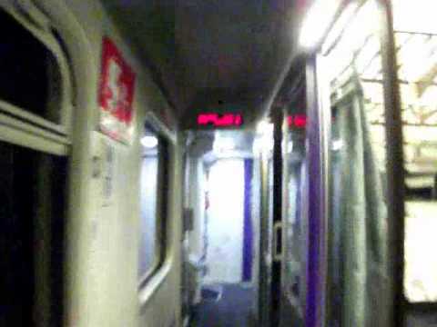 Jazda w pociągu EIC Chrobry od Warszawy Centr. do Stargardu +zwiedzanie+ 160km/h :)