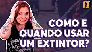 Segurança em casa: como usar um extintor?
