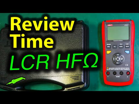 🔴 #623 UNI-T UT612 LCR Meter Teardown And Review - how does it compare with the DER DE-5000 LCR ?