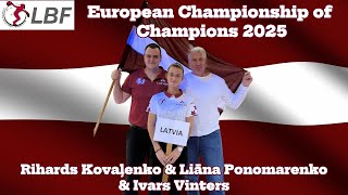 Riharda Kovaļenko un Liānas Ponomarenko pieredze Eiropas Čempionu čempionātā | ECC 2025 | INTERVIJAS