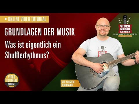Music basics - Guitar rhythm - Shuffle rhythm - Triplet feel