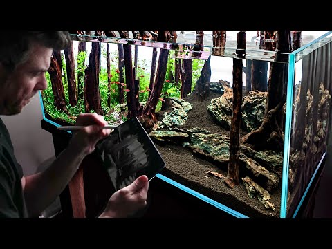 Creating a Forest Aquascape | Step-By-Step Visual Guide