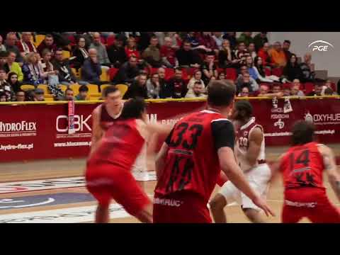 Skrót meczu PGE Spójnia Stargard - WKK Active Hotel Wrocław