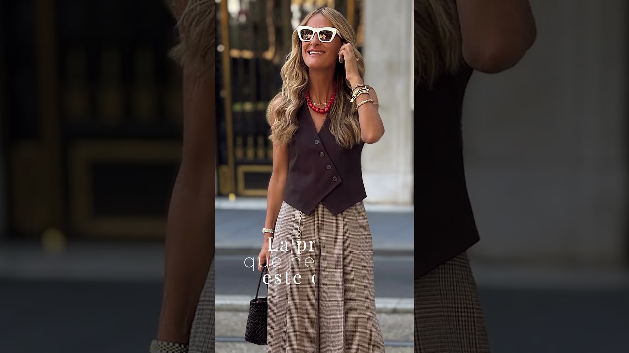 Chaleco botones asimétrico