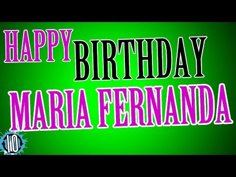 HAPPY BIRTHDAY MARÍA FERNANDA! 10 Hours Non Stop Music & Animation For Party Time #MaríaFernanda