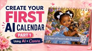 Create Your AI Calendar in Canva | #canva #chatgpt #lulu