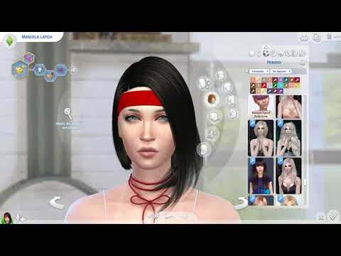 the sims 4 high detail download girl Manuela Lapida by Bonita100 Cas Video Preview