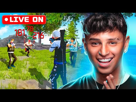 LIVE ON 🔴 RANKED DUO x SQUAD - FT. GURAS 💜 NOBRU AO VIVO 💜