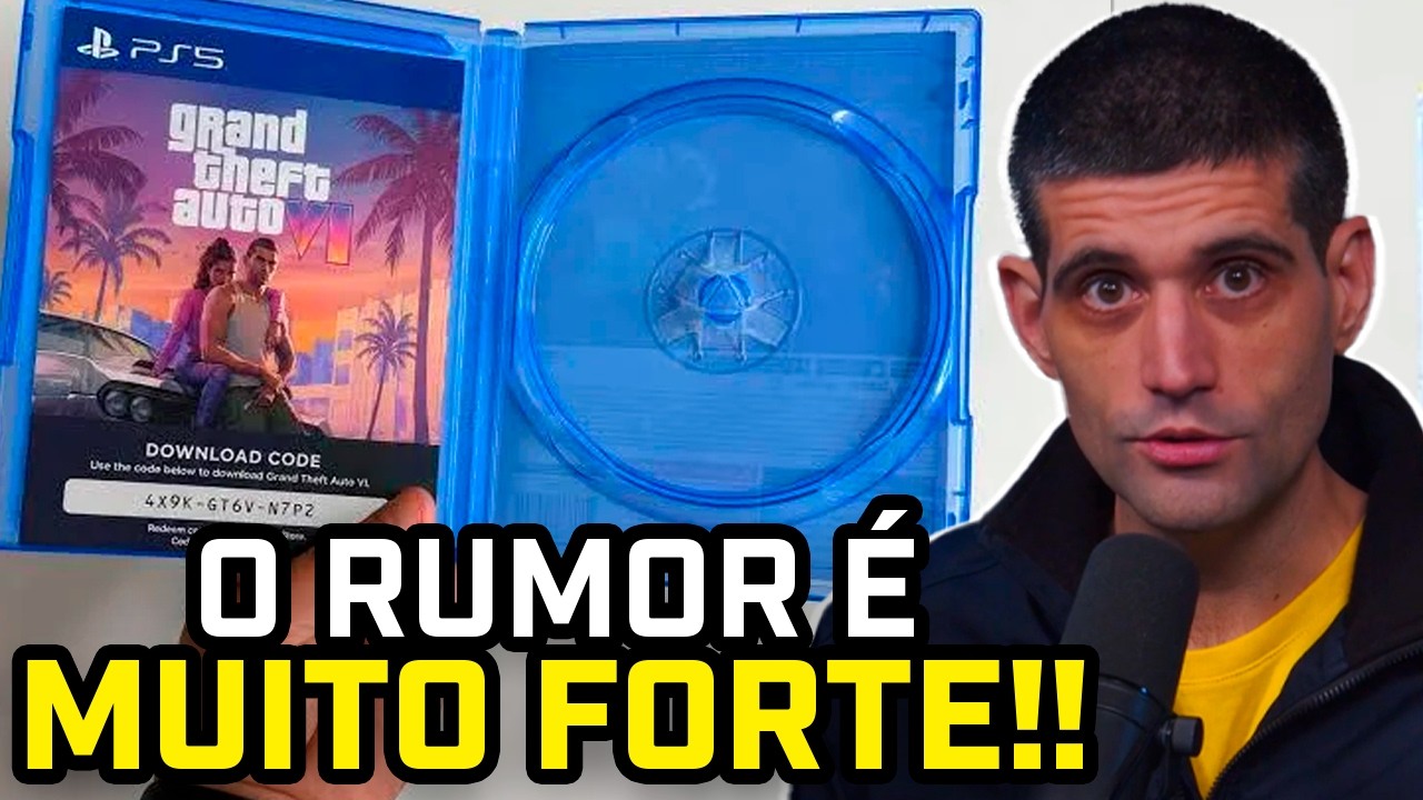 MÍDIA FÍSICA de GTA 6 NÃO terá DISCO... até DEZEMBRO?! #FGN