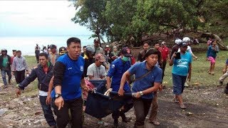 Jumlah Sementara Korban Tsunami di Pesisir Lampung Selatan