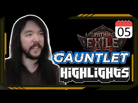 Gauntlet Day 5 - Path of Exile Highlights #430 - Alkaizer, cArn, Goratha, RaizQT, imexile and others