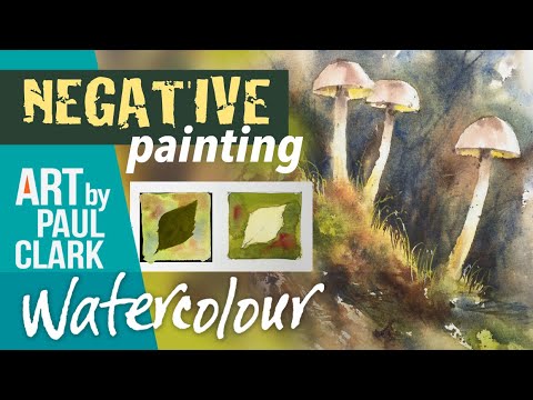 Negative Painting Techniques in Watercolour