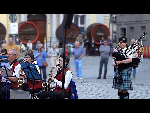 Stadtkapelle Kulmbach "Highland Cathedral" Platzkonzert 24.07.2025