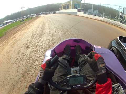 feature win in 2 cycle at Nutmeg kart club 4/28/13