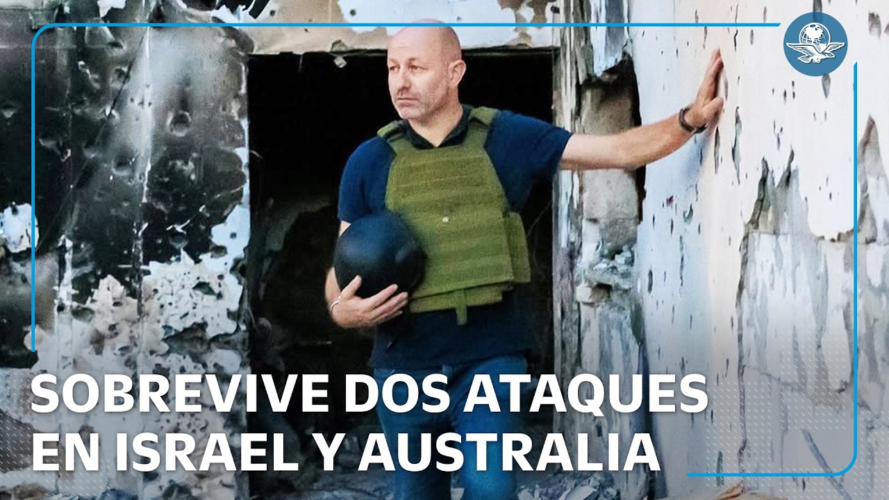 Sobrevive a ataque de Hamás en Israel y casi muere en atentado en Bondi Beach