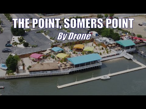 The Point in Somers Point, NJ 4K Drone Flyover Video