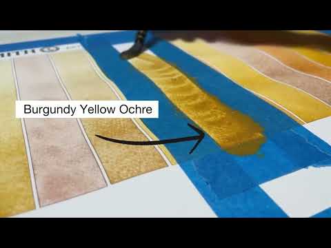 What Color Wednesday: Burgundy Yellow Ochre