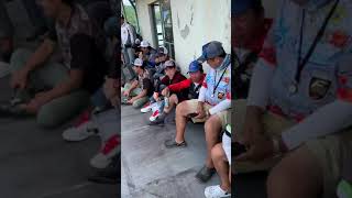 樫内利政 撮影　表彰前