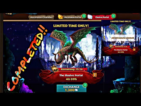 COMPLETING THE ELUSIVE PORTAL OF MIRE MUCKSMEAR (Getting all the rewards) - Dragons: Rise of Berk