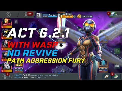 ACT 6.2.1 WITH WASP NO REVIVE PATH AGGRESSION FURY