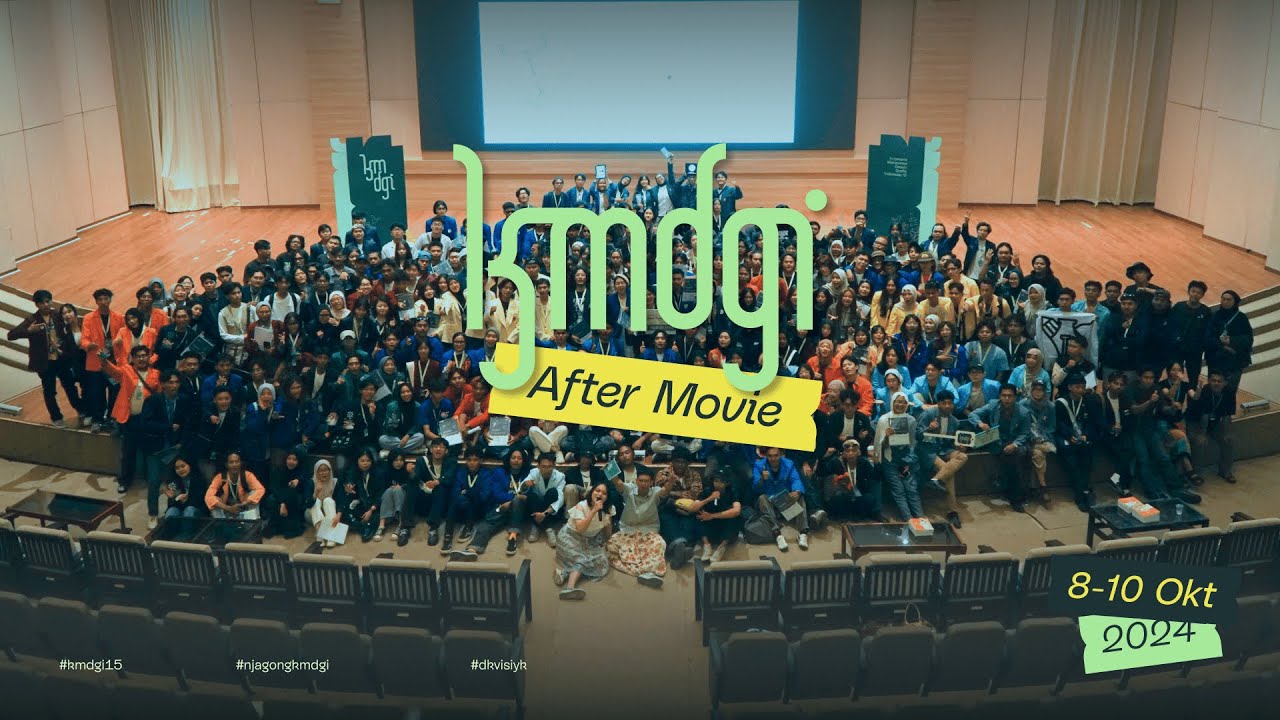 AFTERMOVIE KMDGI XV | Kriyasana Mahasiswa Desain Grafis Indonesia oleh DKV ISI YOGYAKARTA 2024