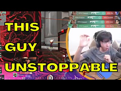 SEN TENZ Full Shocked on FPX Zyppan 4K Against DRX | VCT CHAMPIONS