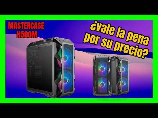 Vídeo relacionado con Cooler Master MasterCase H500M ARGB - Caja PC con Dos Ventiladores 200mm para Potente Flujo de Aire, 4 Paneles Cristal Templado, Soporte Avanzado, ATX