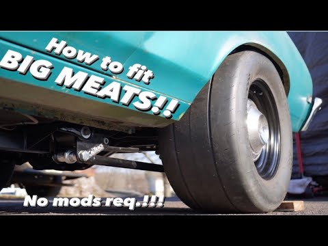 HOW TO: BIGGEST wheel/tire combo on stock NOVA
