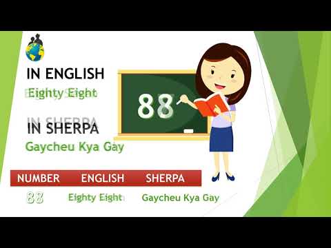 English to Sherpa language translation  || How to learn Sherpa language