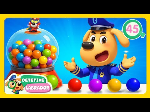 Fazer as Tarefas 🩷 Historinha Engraçada do Detetive Labrador 🔍 Desenhos Animados