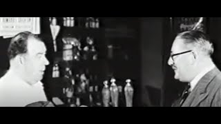 Hall of Fame - Dixie Dean interview and profile 1957. BBC TV. Interview by Raymo