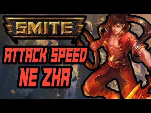 MAX ATTACK SPEED NE ZHA - Smite Troll Life Ep.107