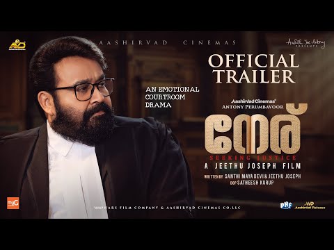 Neru - Official Trailer | Mohanlal | Jeethu Joseph | Priyamani | Anaswara Rajan | Antony Perumbavoor