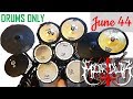 MARDUK June 44 DRUMS - black metal drumming