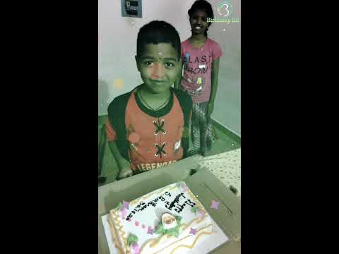 Pavithran birthday  celebration video